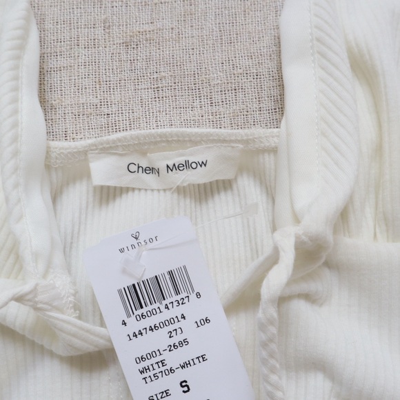 Windsor Cami Front Tie Crop Top NWT - Picture 6 of 7